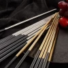 Hotel supplies silver plated tableware custom printed chopsticks