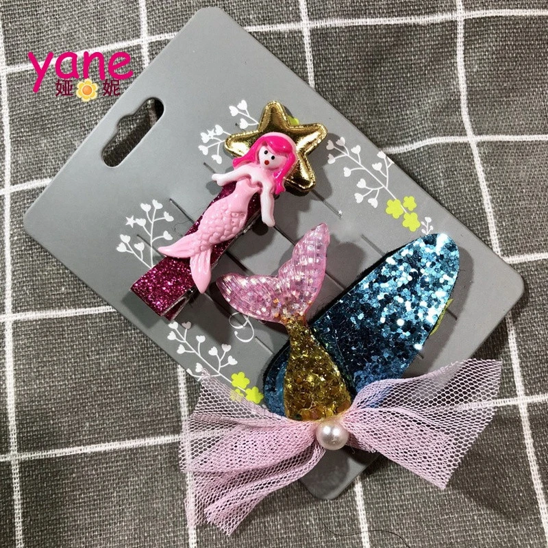 Hotsell fashion mermaid hair clip set lovely hair pins for girl