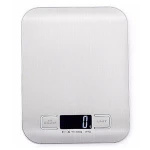 Household Scale LCD Backlight Fingerprint-proof Stainless Steel Platform 5000g / 1g Weighing Electric Digital Food Kitchen Scale