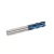 Import HRC 45 55 60 solid tungsten carbide end mill types of milling cutter for steel manufacturer from China