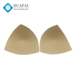 Huapai Best price cotton Undergarments Accessories triangle foam bra pad for Sports Bra