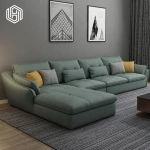huijuyoupin Free sample sofa set 7 seater fabric sofa Contracted and contemporary furniture sofa set