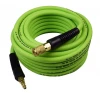 Hybrid pipe with 1/4-Inch brass Quick Fittings 100FT lightweight for Air Hose Reel