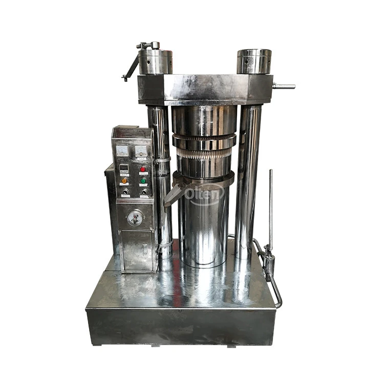 Hydraulic cold press oil expeller sunflower peanut groundnut soybean sesame coconut vegetable seed cooking oil making machine