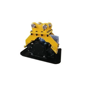 hydraulic excavator vibrating plate concrete compactor for sale