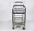 Import Hydraulic hand lift trolley/Kitchen serving trolley cart/Laundry trolley with wheels from China