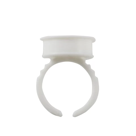 ICONSIGN Eyelash Extension Tools Plastic Finger Ring Glue Holder