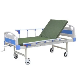 ICU China Customized Blue Metal OEM Furniture Hospital Bed
