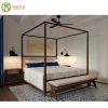 IDM-012 5 Star Holiday Inn Hotel Bedroom Set Modern Rattan Hote Room Furniture Packages For Sale