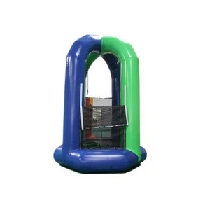 Indoor euro usa children big bounce trampoline park business mini single person mobile inflatable bungee trampoline for sale