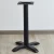 Import Industrial Metal Cast Iron X Shape Table  base Commercial dining Industrial Black table leg  Hotel Restaurant Furniture leg from China