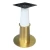 Import industrial round stainless steel  furniture leg dinning table wrought iron  gold pedestal table base from China