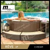 Inflatable portable spa and bubble jet spa and hot tub and bathtub and outdoor spa for 4 person Reve E-RE049