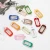 Import ins hot sale acrylic candy rainbow color hairgrips hair clips for girls from China