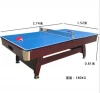 International Standard solid wood with slate 7ft 8ft 9ft billiard snooker table