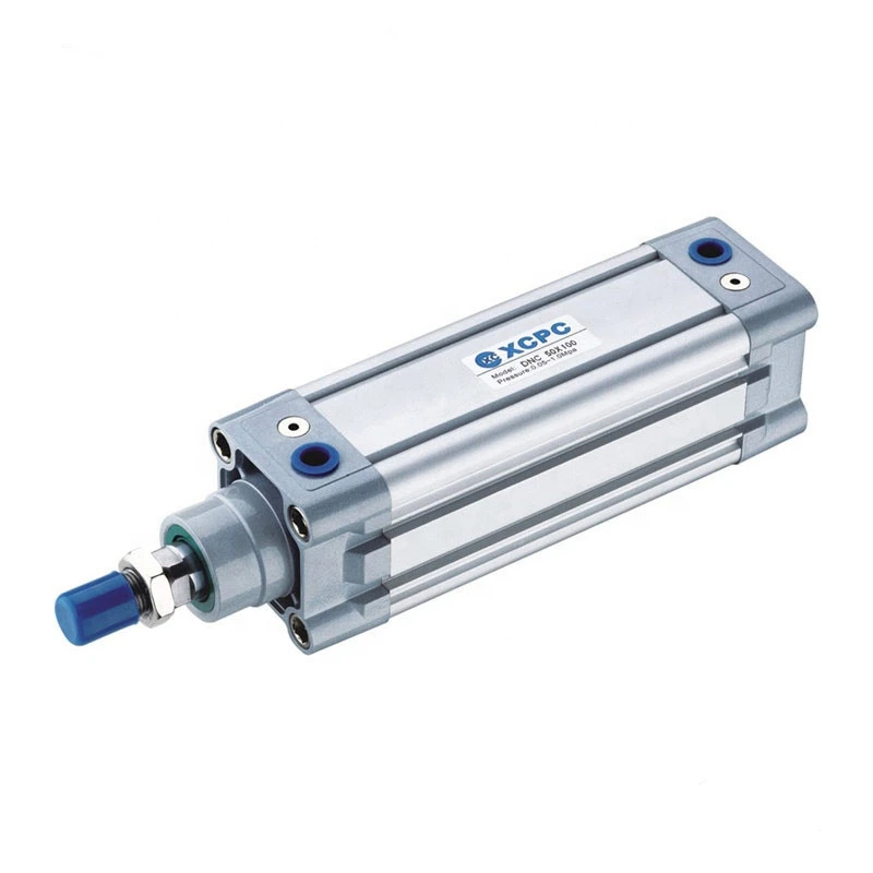 ISO 6431 Standard SI Aluminum Mickey Mouse Tube Double Acting Magnetic Air Pneumatic Cylinder