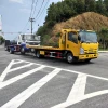 Japan 5 ton 4HK1 engine flatbed recovery rollback wrecker bed road rescue wrecker tow truck for sale