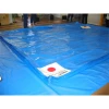 Japanese Anti-UV Woven Finished Type Transparent Coated PVC Tarpaulin