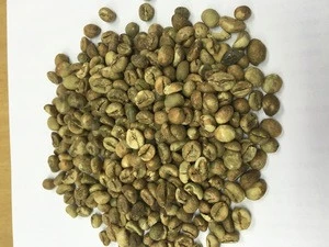Java robusta coffee green bean