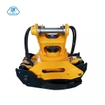 JT-02 rotating light wood grapple forestry machinery for 4/5/6 ton excavator