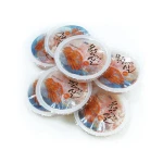 Jusin Foods Korean Red Snow Crab Meat 80g Delicious Home Food Processed Seafood Individually Packaged Easy and Simple Cooking