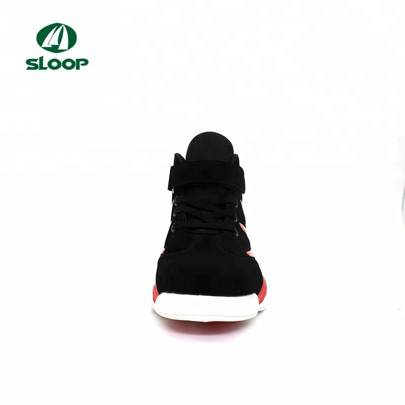 Kids Air Sport Shoes Boys Sneakers Shoes Comfortable Mesh Fabric Lace up Basketball Shoes