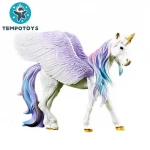 Kids Simulation Unicorn Storage Vinyl Toy Lifelike Animal Set Plastic Animals