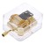 Import Kids Toy Custom Mini Gold Movement Melody Musical Box Acrylic Music Box with Hand Crank as Promotion Gift Stocking Stuffer from China