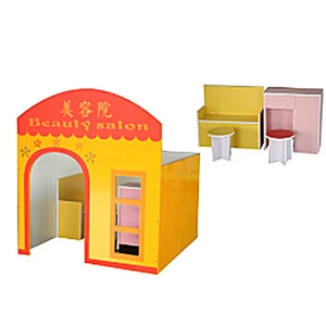 Kindergarten Education Doll House Miniature,Bank Simulation Doll House Toy,Cosplay Doll House Kids