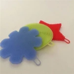 Kitchen cleaning appliances Better sponge Silicone dishwashers can be repeatedly used with a scouring brush