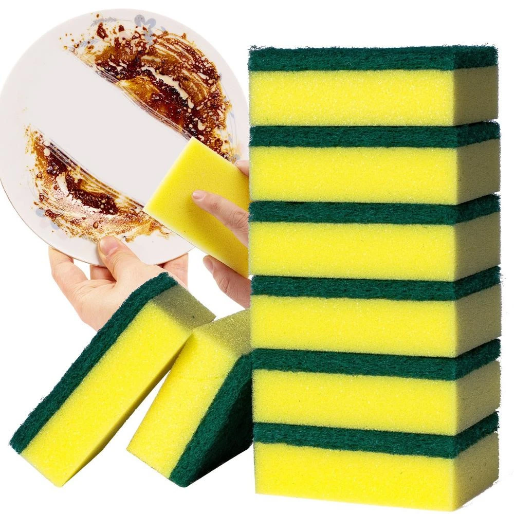 Kitchen cleaning scrubber Sponge Scouring Pad
