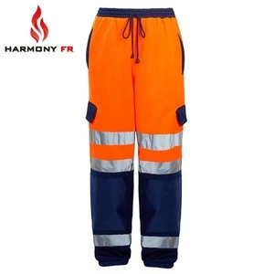 Knitted Fleece Hi Vis Safety Flame Resistant Sweat Pant