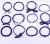 Import Korean style sweet and simple girls hair ring  elastic hair bands from China