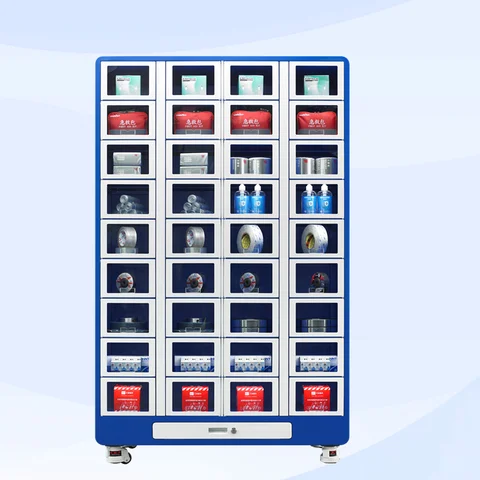 KUNTON-Locker Machine G51-36 Industrial Smart Vending Machine for PPE Management Automatic Vending