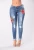 Import LADIES SEXY EMBROIDERY STRETCH Denim Jean For Women from China