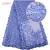 Import Latest 3D Lace Fabric Purple Lace With Stone Lace Fabric Market In Dubai 1478 from China