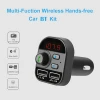 Latest Hot Sale Wireless Bluetooth 5.0 Handsfree Car Kit Stereo Mp3 Player 32G U Disk TF Dual USB Car Charger