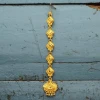 Latest Indian Design  Gold Color Imitation Pearl  Stone Maang Tikka,Forehead Jewelry