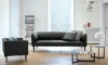 LBS108 Commercial furniture office sofa sets leather sofa