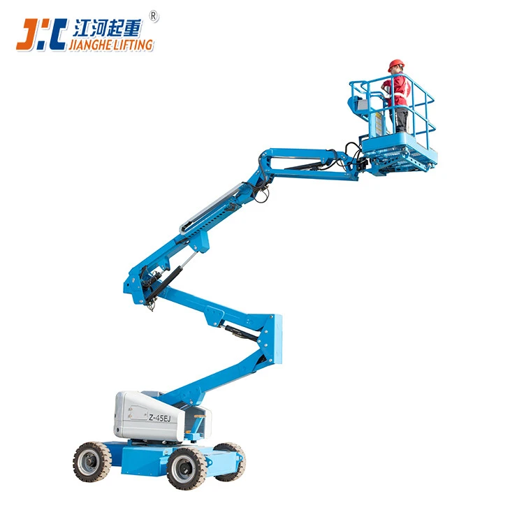 Leased Z-45E Hydraulic Trailed Articulated Boom Lift