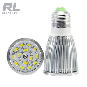 LED GU10 Spotlight 3W,50W Halogen Equivalent,MR16 E27 lamp dimmable IC driver glass spotlight