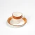 Import Light Brown With White Optional Wholesale European Style porcelain Ceramic Dinner Dish&amp;Plates Set Tableware from China