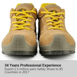 Lightweight fashion work shoes brand name safety shoes for work