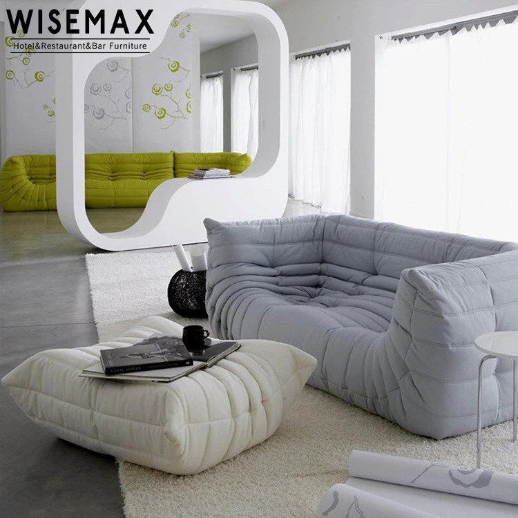 LigneRoset Togo fabric sofa Nordic living room modern couch light luxury leather sponge sofa