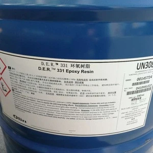 Liquid chemical raw material coating epoxy resin der331,cas 1675-54-3