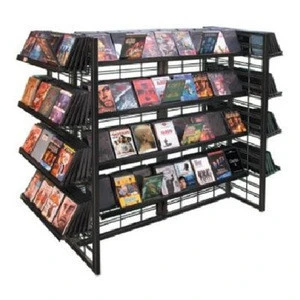Literature music CD DVD Retail Display Racks
