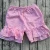 Import little girls summer wear clothes new fabric seersucker shorts children double ruffle shorts from China