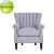 Import Living room modern armchair with vintage legs for regal family from China