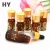 Import Logo empty dropper glass amber small 15ml custom cream lotion cosmetic packaging sample gold essential oil luxury perfume bottle from China
