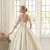 Import Long Lace Sleeve Advanced Elegant  Wedding Dresses from China